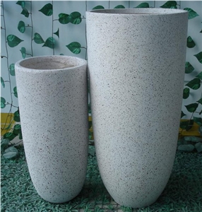 Interior Oval Granite Flowerpots, Custom Granite Flowerpots Interior Oval Granite Flowerpots, Custom Granite Flowerpots