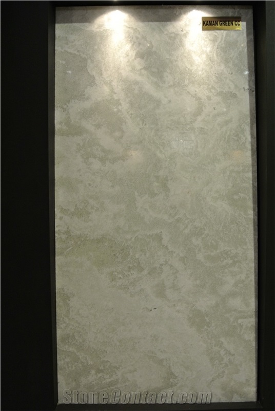 Kaman Green Marble Tiles, Slabs