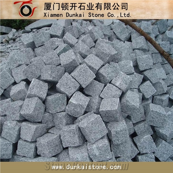 G603 Grey Granite Natural Cobbles
