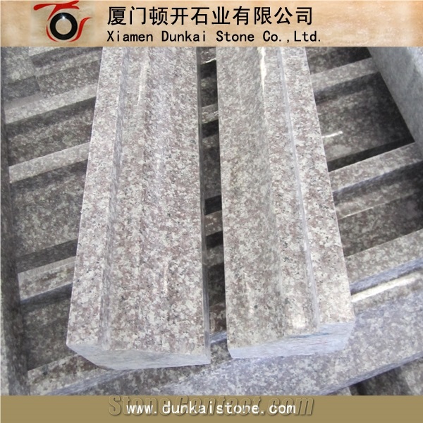 G664 Granite Building Stone, Pink Granite Window Sills, Doors
