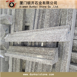 G664 Granite Building Stone, Pink Granite Window Sills, Doors