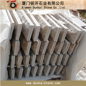 G682 Yellow Granite Splited Mushroom Stone for Walling