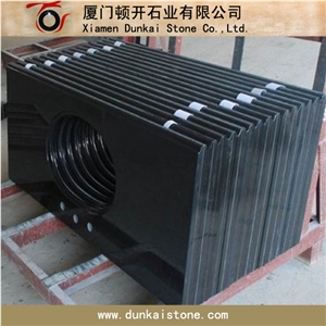 G684 Black Countertops, G684 Black Basalt Bath Tops
