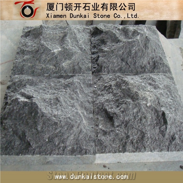Twilight Basalt Zwart Basalt Olivian Basalt G684 Mushroom, Black Basalt Mushroom Stone