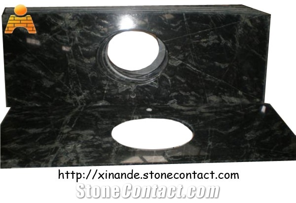 Bath Top, Golden Galaxy Granite Vanities