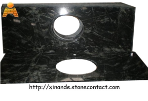 Bath Top, Golden Galaxy Granite Vanities Bath Top, Golden Galaxy Granite Vanities