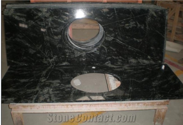 Bath Top, Golden Galaxy Granite Vanities