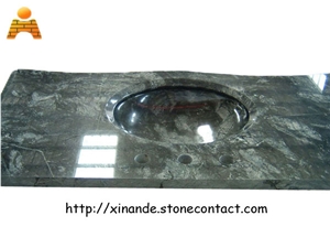 Green Granite Wash Basins,Sinks