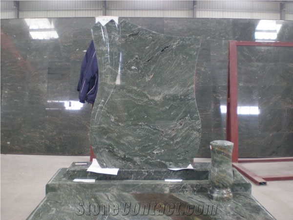 Green Jadeite Granite, Stone Monument