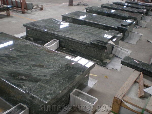 Green Jadeite Granite, Stone Monument