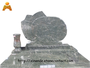 Green Jadeite Granite Tombstone Accessories