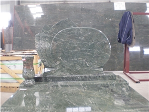 Green Jadeite Granite Tombstone Accessories