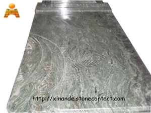 Green Jadeite Granite Tombstone