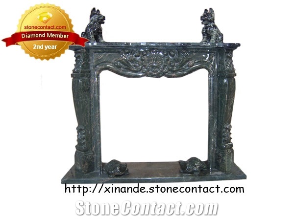 Indoor Mable Fireplace