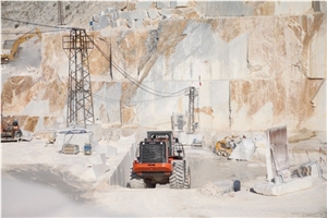 Bianco Carrara Campanili Marble Blocks, Italy White Marble