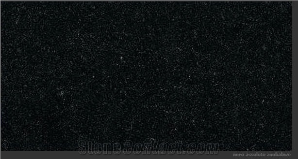 Nero Assoluto Zimbabwe Granite Slabs