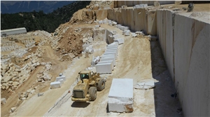 Perla Bianca Limestone Blocks, Turkey White Limestone