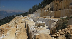 Perla Bianca Limestone Blocks, Turkey White Limestone