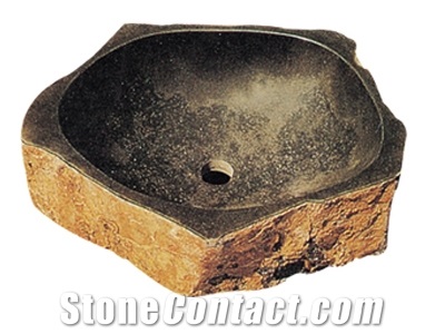 Basin&sink, Yellow Marble Basin