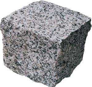 Cube Stone,cobble Stone,granite Natural Cube Stone, G603 Grey Granite Cobble Stone