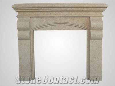 Black Granite Fireplace