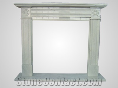 Black Granite Fireplace