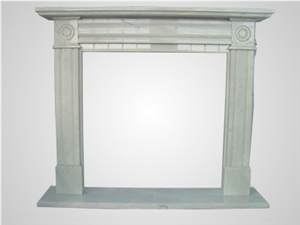 Black Granite Fireplace