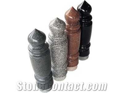 Japanese Style Garden Lanterns, Brown Granite Garden Lanterns