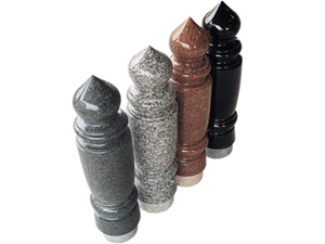 Japanese Style Garden Lanterns, Brown Granite Garden Lanterns