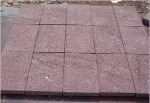Red Porphyry Granite Tiles