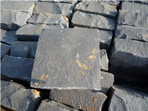 Zhangpu Black Basalt Cobble Stone