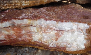 Red Skin Onyx, Red Onyx Block