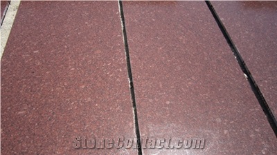 New Imperial Red Granite Slab, India Red Granite