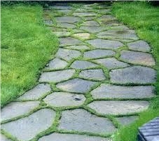 Gneiss for Grass Fugue,, Landscaping Stones, Flagstone