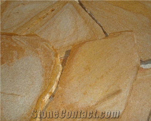 Yellow Gneiss Tiles