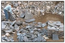 Porfido Irregular Slabs, Crazy Paving, Opus Incert, Porfido Campodazzo Grey Granite Flagstone