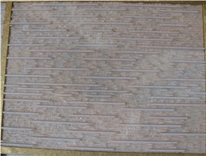 Pink Crystal Cultured Stone, Pink Quartzite Cultured Stone