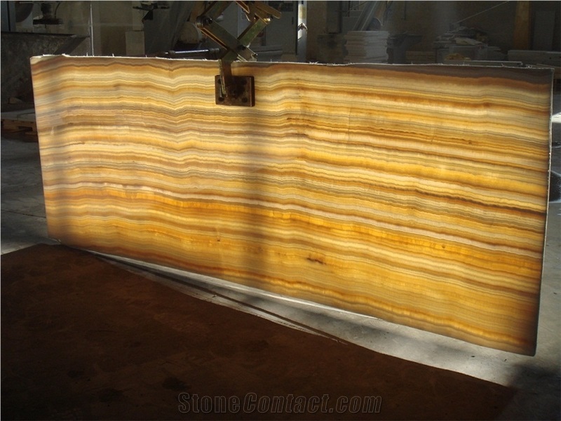 Akdag Onyx Block, Turkey White Onyx