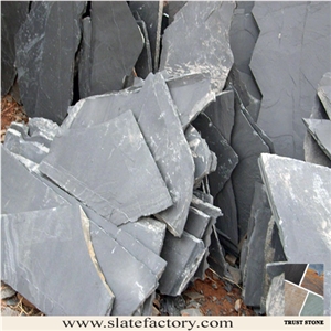 Black Slate Flagstone Tiles