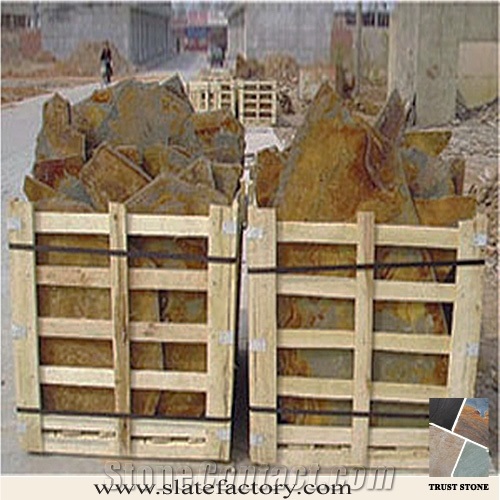 Multicolor Slate Natural Stone Paving