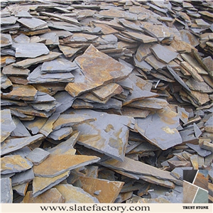 Multicolor Slate Natural Stone Paving