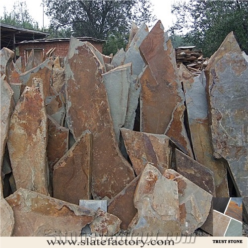 Slate York Paving Tile, Yellow Slate Flagstone