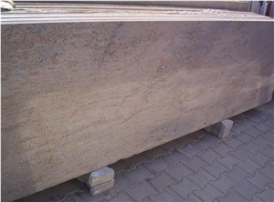 Jibli Gold Granite Slabs, India Pink Granite