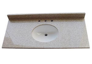 G682 Granite Vanity Top, Sunset Gold Granite Vanity Top