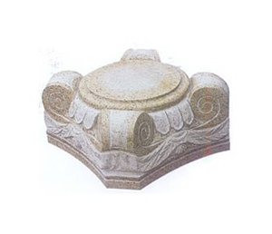Pedestals Yellow Granite Column Base Pedestals Yellow Granite Column Base