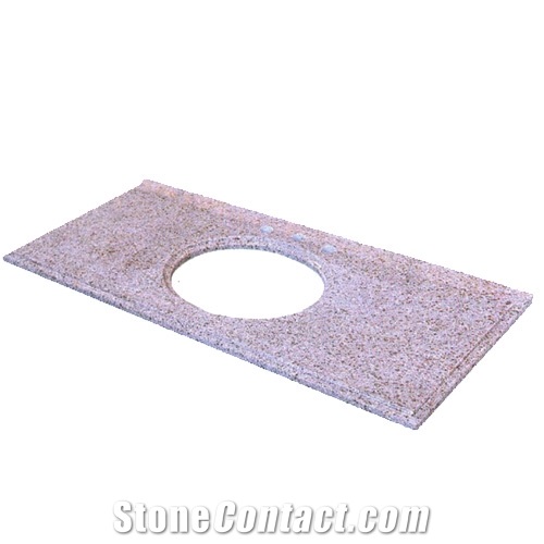 Rusty Yellow Granite Kitchen Countertops