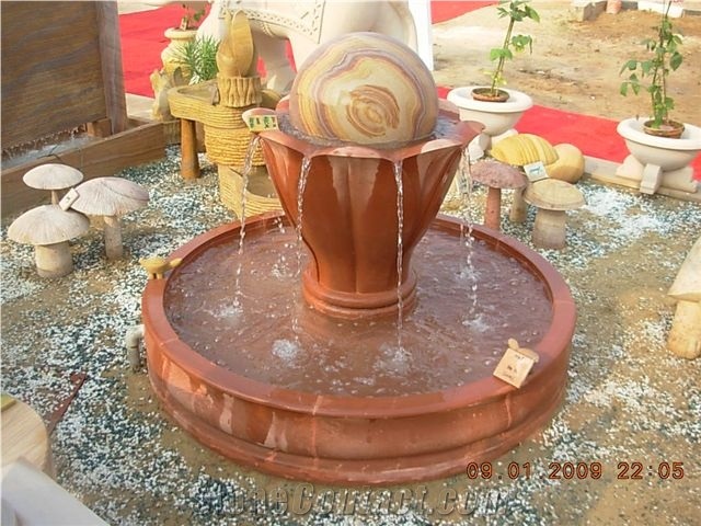 Stone Handcrafts Temple, White Sandstone Handcrafts
