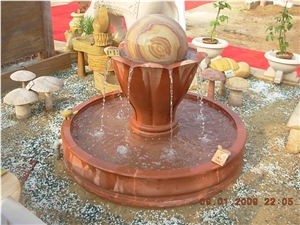 Stone Handcrafts Temple, White Sandstone Handcrafts