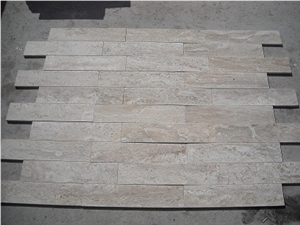 Durango Travertine Vein Cut Clearance Slabs, beige travertine split face mosaic for wall cladding 