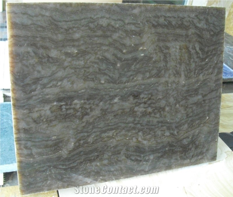 Casablanca Onyx (Coke Onyx) Slabs, Tiles, Balochistan Brown Onyx